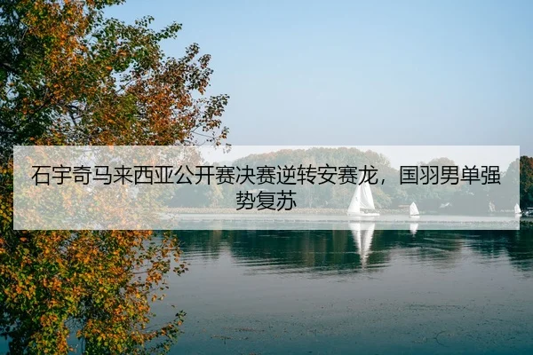 石宇奇马来西亚公开赛决赛逆转安赛龙，国羽男单强势复苏